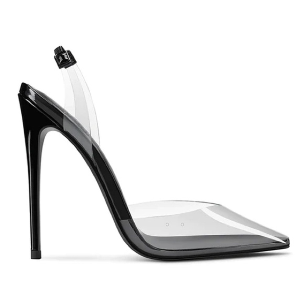 Macallan Slingback Pump in Phantom Black